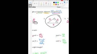 Right Triangle Trig Video