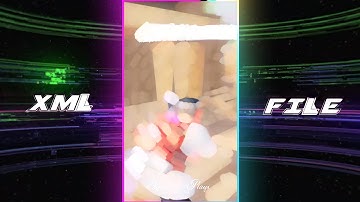 Best lens blur effect bgmi XML file ✨ ALIGHTMOTION XML editing lens blur