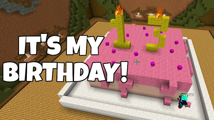 MINECRAFT BUILD BATTLE | MY 13th BIRTHDAY CAKE! | ...