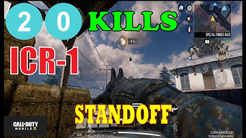 Cod Mobile 20 Kills With ICR-1 | StandOFF  Season 5 Fast Gameplay | MVP  | Team Death Match