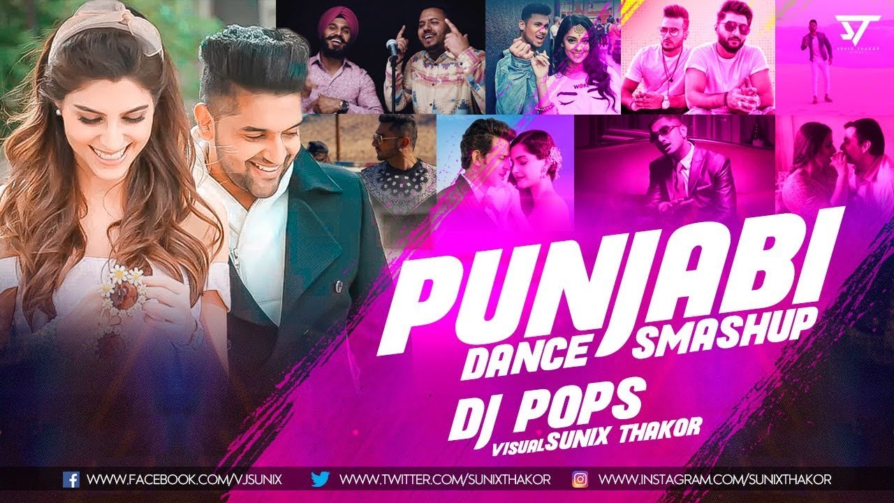 Punjabi Dance Smashup 2018  Dj Pops  Sunix Thakor