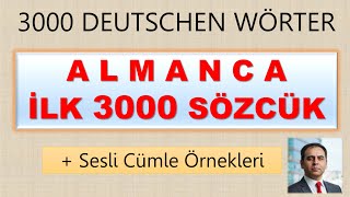 Almanca 3000 Sözcük Sesli Cümle Örnekleri