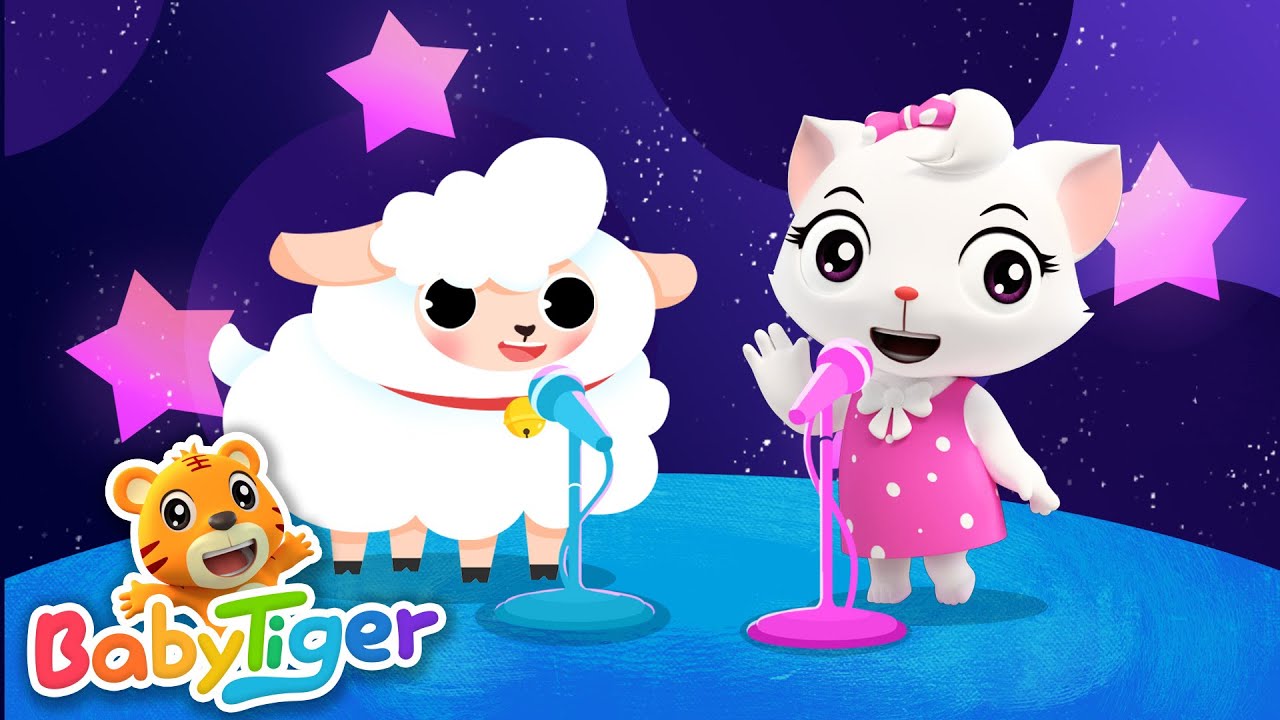 Mary Had A Little Lamb | Nursery Rhymes | Kids Songs - Baby Tiger - YouTube