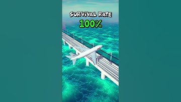 Chance Of Survival In Airplane Crashes #Besiege #airplanecrashes