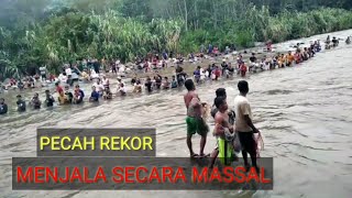 FISHING MASSLY IN THE LUMBAN PASIR LUBUK LARANGAN