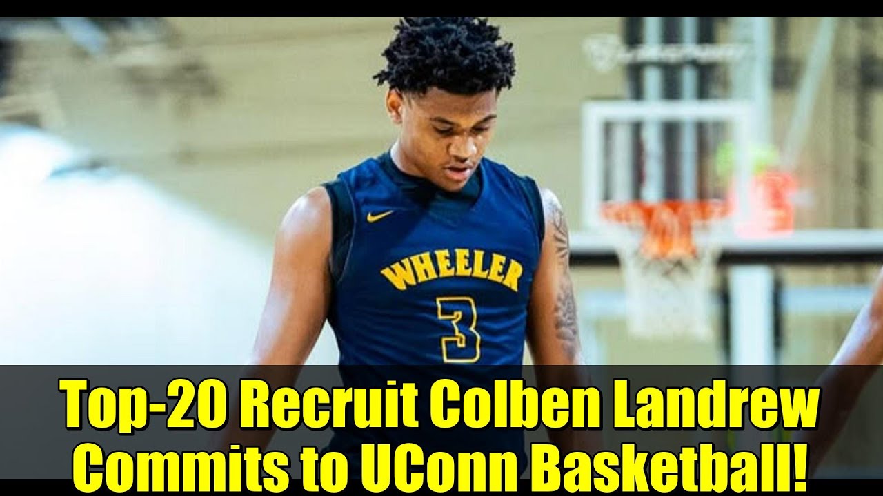 Входящий в двадцатку лучших новобранцев Колбен Лэндрю переходит в баскетбольный университет Конне...