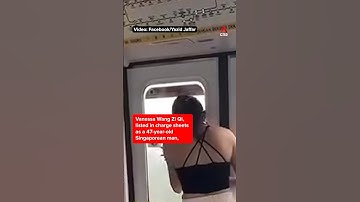 Man seen in video trying to force open MRT train doors charged with public nuisance