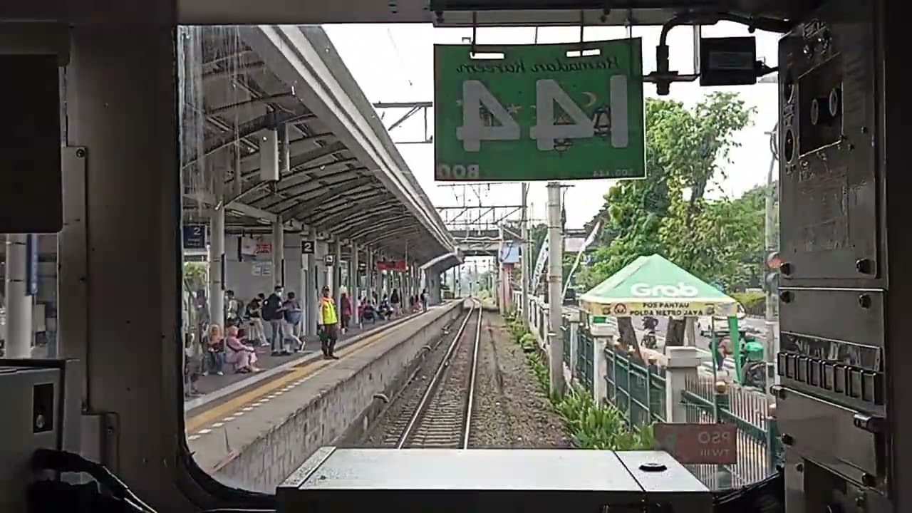 Cabride 205JR144 Manggarai - Cakung #keretaapi