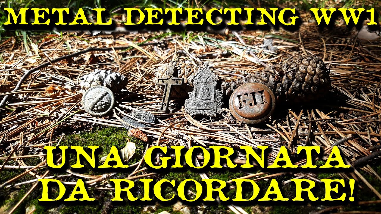 Metal Detecting WW1 Stupendo kappenabzeichen e non solo!