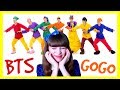 BTS-Go Go. Белоснежка и 6 ГНОМОВ.