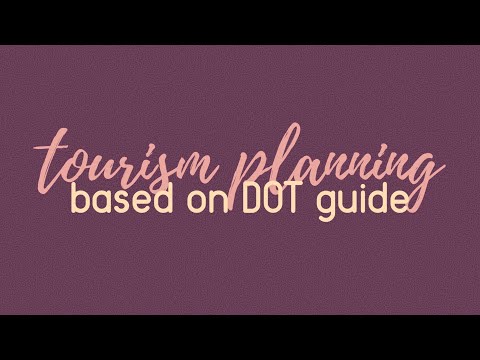 Tourism Planning based on DOT Guidelines (Sports Tourism Development Process)