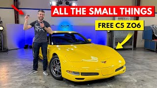 Fixing ALL Of The little Things On My Free C5 Corvette Z06