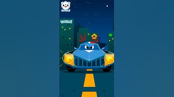 Police Car🚓 | Patrol Car | Wee-woo Wee-woo🚨 | Vehicle Song | Kids Song | TOMTOMI