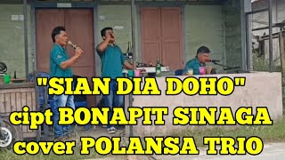 'SIAN DIA DOHO' cipt BONAPIT SINAGA cover POLANSA TRIO