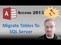How To Migrate Microsoft Access Tables To SQL Server Using SQL Server Migration Assistant🎓