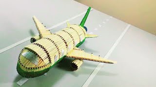 Match Art And Craft Ideas How To Make A Aircraft With A Boeing Style Matchsticks Спичек-Diy