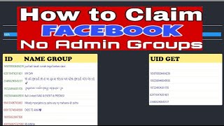 How to Claim facebook Group no admin without Admin Latest 2024 [New Updated]