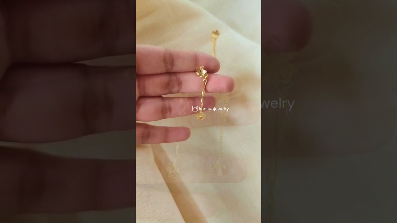 Nature's Touch: Exquisite Gold-Plated Floral Earrings 