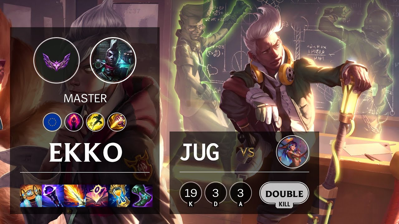 Ekko Jungle vs Lillia - EUW Master Patch 12.5