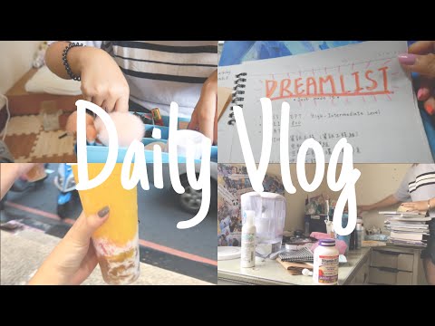 Daily Vlog#6 ｜重新擺設家具🪑、回顧bullet journal📒、走很遠的麻古茶坊🥤