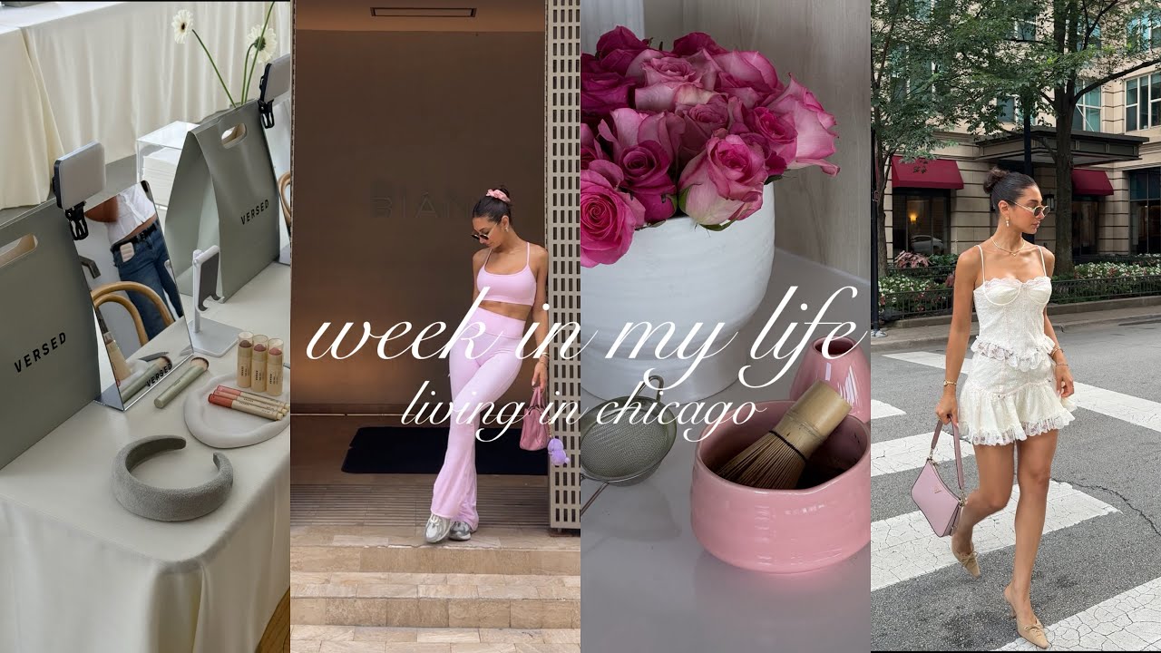 VLOG | brand event, chicago living, surprise birthday, working from home, dog grooming 