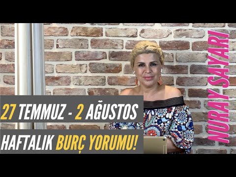 Haftalık Burç Yorumları - Nuray Sayarı - Tüm Burçlar! Videonun Sonunda Haftanın Enleri!????????