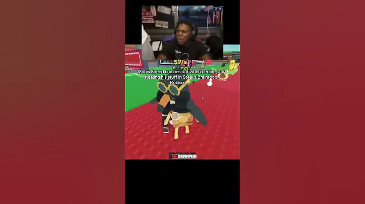 ISHOWSPEED plays steal a brainrot #shorts