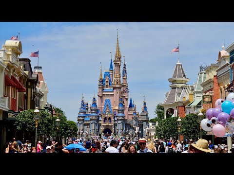 Magic Kingdom 2023 Fast Walkthrough Tour in 4K | Walt Disney World Orlando Florida April 2023