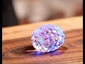Most Satisfying Glass Fruit Cutting ASMR | Crystal Fruit Mix | Pure Cutting Sounds