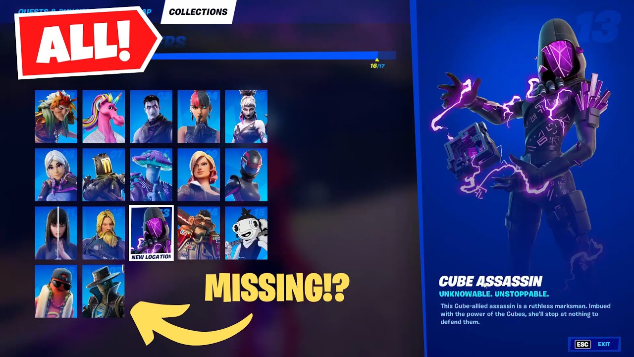 All 17 Characters Locations in Fortnite Season 8 Chapter 2! - Complete  Collection Guide