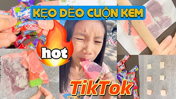 TỰ LÀM KẸO DẺO CUỘN KEM HOT TikTok🔥🍭🍦🫢 Sam Channel❤️❤️❤️