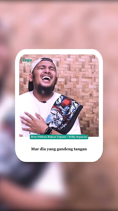 Beta Pilihan Bukan Tujuan #lagutimur