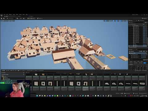 Видео: UE 5 Модульное строительство / Коллизия / Blueprint / Префабы (Prefabs) / Unreal Engine 5