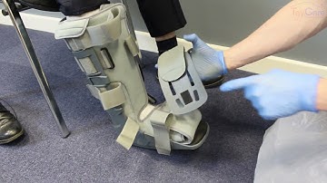 Fixed Ankle Walker Boot fitting instructions