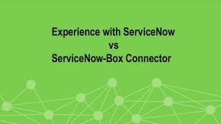 ServiceNow  Box Integration