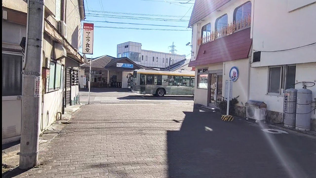 《乗り換え》JR御殿場線、松田駅から小田急線、新松田駅へ。Matsuda  Shin-matsuda
