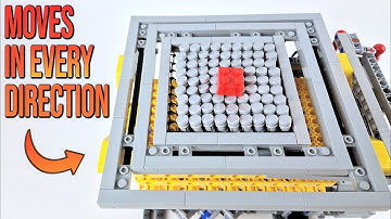 How I Built a LEGO Treadmill That Moves in EVERY Direction