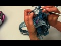 Learn how to crochet with Sashay from Red Heart Yarns