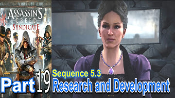 Research and Development Assassins Creed Syndicate Part 19 Walkthrough Gameplay Live Commentary