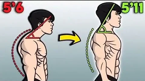 The PERFECT 5 Minute Posture Routine To Increase Your Height