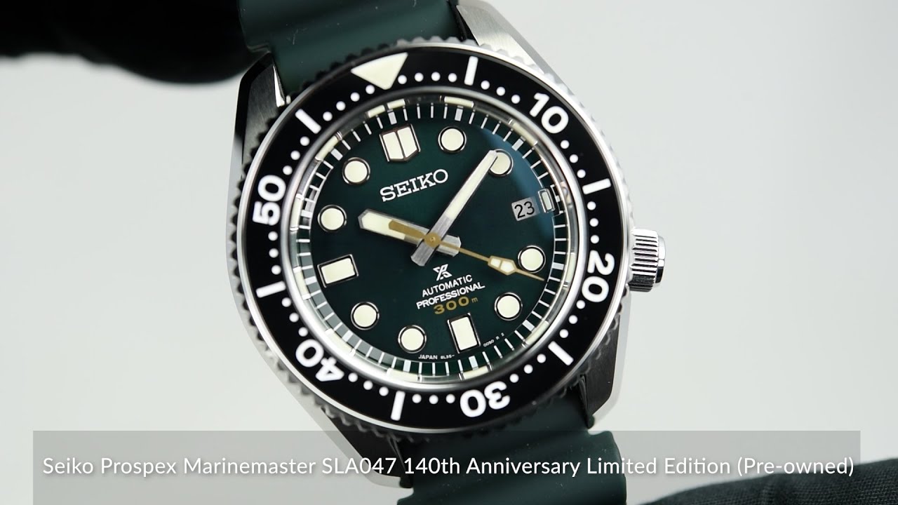 Seiko Prospex Marinemaster SLA047 140th Anniversary Limited