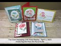 Too Cool Stamping LIVE Class: Fine Art Floral