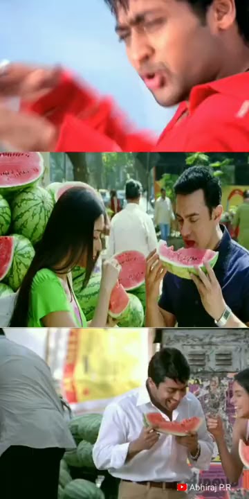 Ghajini _ Surya vs Amir _ love scenes Fullscreen whatsapp status