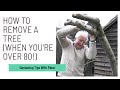 How to remove a tree when youre over 80  garden ideas  peter seabrook