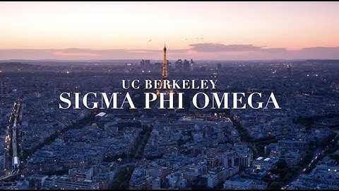 UC Berkeley Sigma Phi Omega Fall 2020 Meet the House