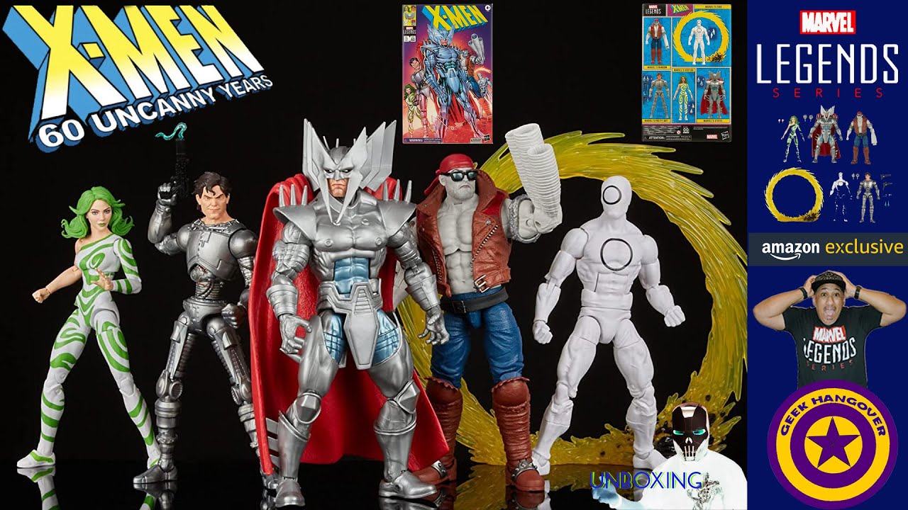 Marvel Legends Amazon Exclusive X Men Villains 60th Anniversary