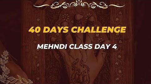 7 Flowers 🌸 Mehndi designs for beginners|| Mehndi class day:-4 |Easy and simple design