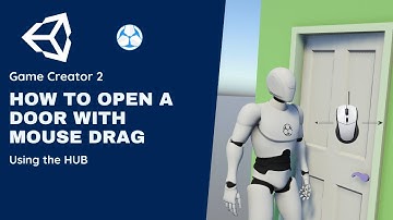 Game Creator 2 - How to Open a Door With Mouse Drag