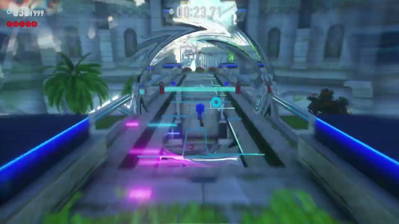 Sonic Frontiers Cyberspace 1-2 Under 55 Seconds (using Hamceling)