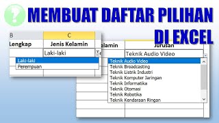 Cara Membuat Daftar Pilihan